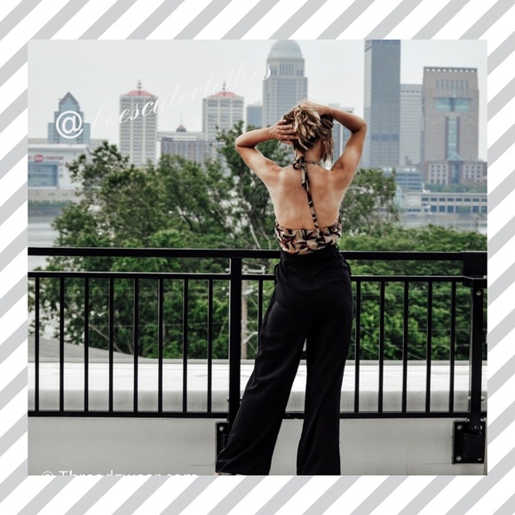 Halter Back Jumpsuit - Picture 5 of 6